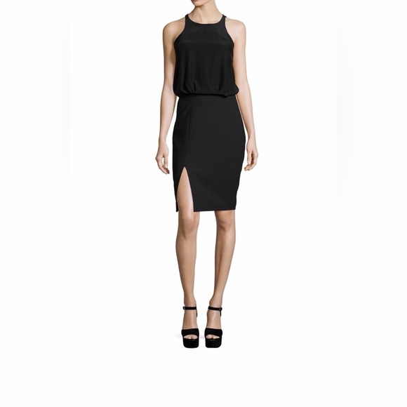 NWT Elizabeth & James Jenna dress in black-absolutely stunning and sexy elegant